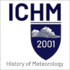 Logo of the International Commission for the History of Meteorology founded in 2001