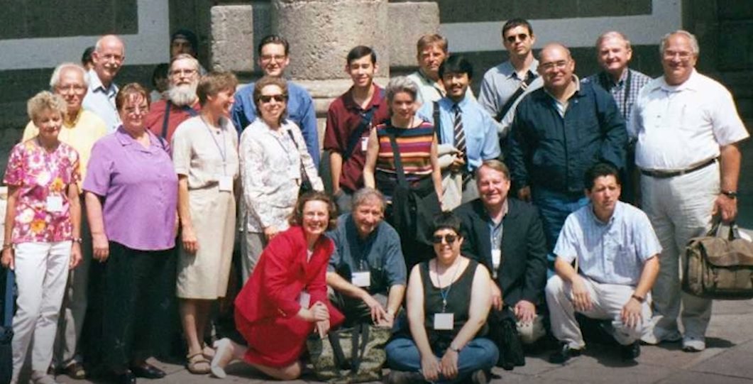 Founding members of ICHM at the 2001 conference in Mexico City